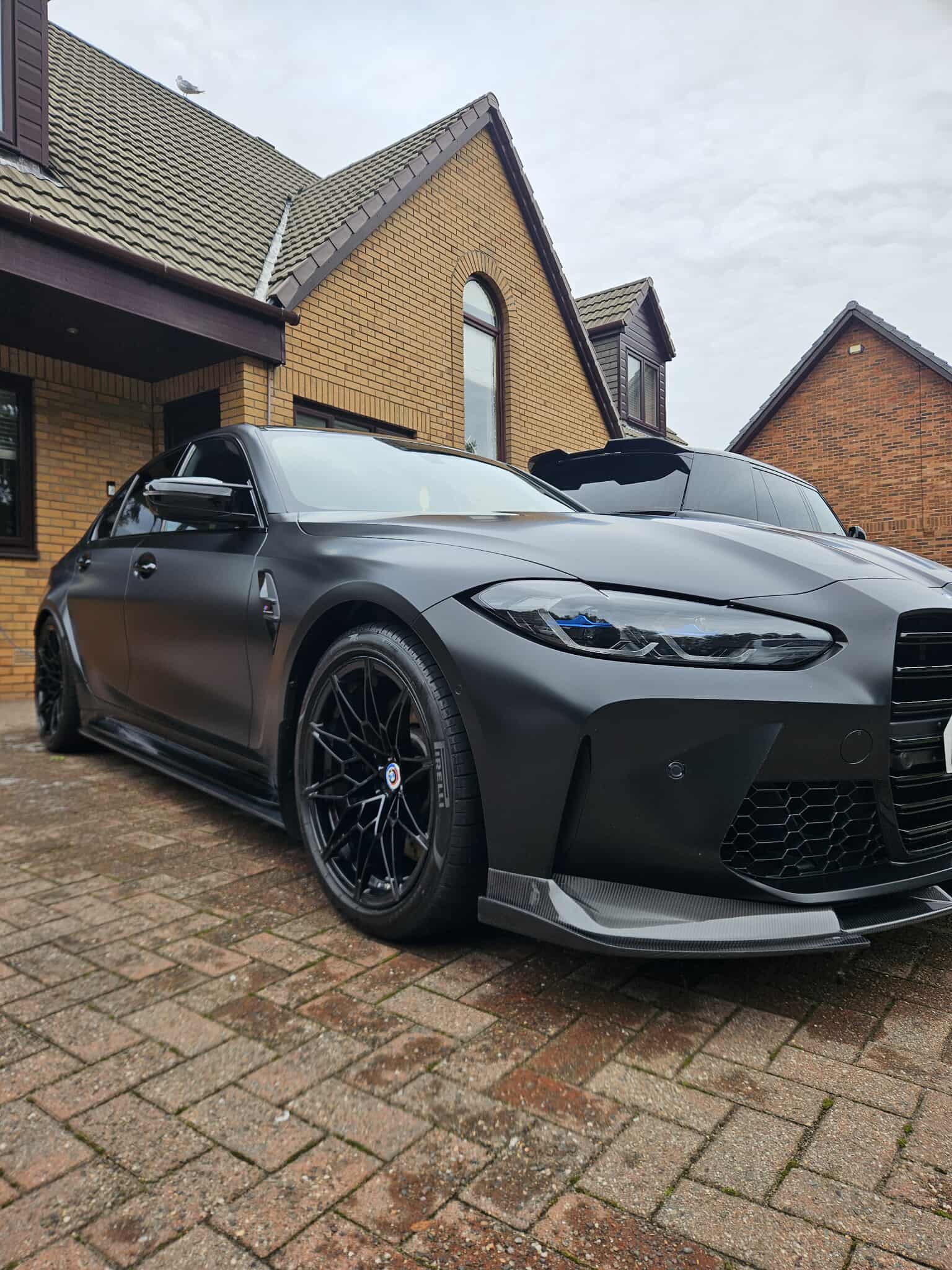 Car after professional detailing service